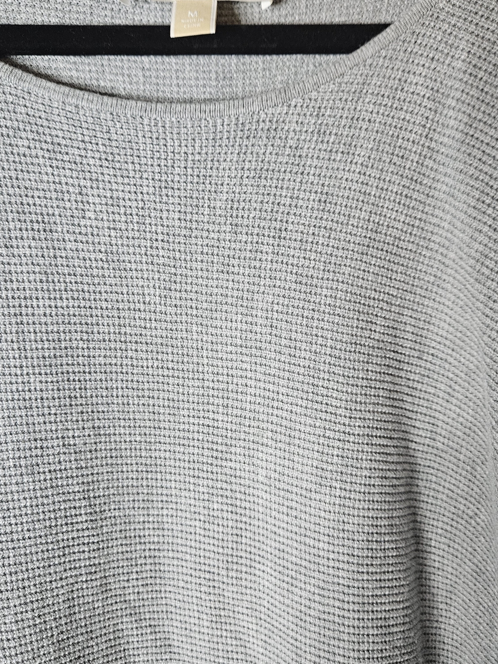 Michael Kors Light Gray Crewneck Knit Sweater - Picture 3 of 5